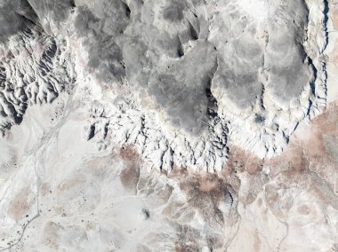 Nageezi 'deki Çorak Topraklar, New Mexico Chaco Kanyonu yakınında..