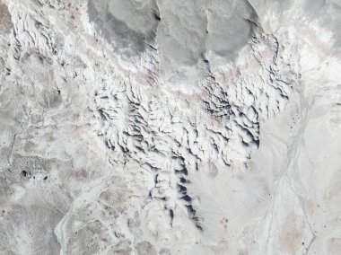 Nageezi 'deki Çorak Topraklar, New Mexico Chaco Kanyonu yakınında..