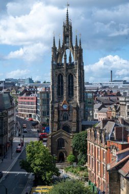 Newcastle Katedrali Kulesi, ya da resmi adıyla St Nicholas Katedrali, Newcastle, İngiltere