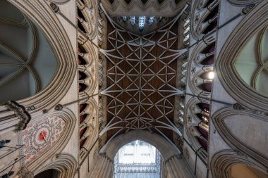 York, England - Jun 30, 2024: York Minster. The cathedral of York, in Yorkshire, UK clipart