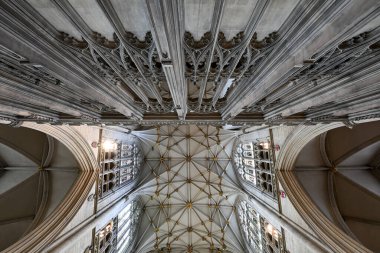 York, England - Jun 30, 2024: York Minster. The cathedral of York, in Yorkshire, UK clipart