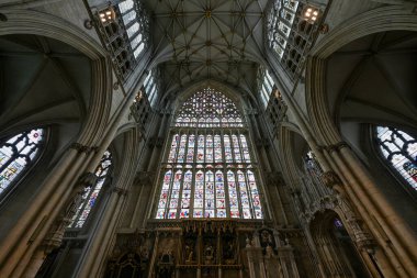 York, İngiltere - 30 Haziran 2024: York Papazı. Yorkshire, İngiltere 'deki York Katedrali.