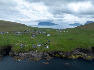 Vidareidi, Faroe Adaları 'ndaki Vidoy Adası' nın kuzeyinde..