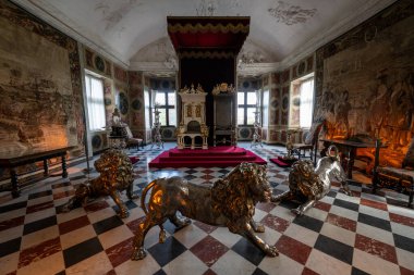 Copenhagen, Denmark - Jul 27, 2024: Rosenborg Palace in Copenhagen, Denmark. Rosenborg Castle is a renaissance castle located in Copenhagen, Denmark. clipart