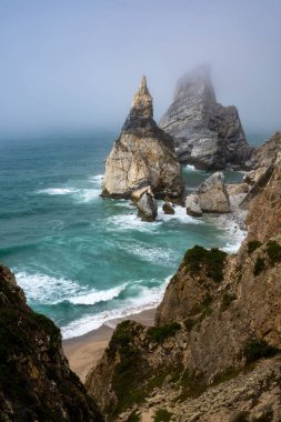 Praia da Ursa plajı, Sintra-Cascais Doğal Parkı, Portekiz