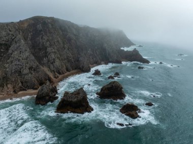 Praia da Ursa plajı, Sintra-Cascais Doğal Parkı, Portekiz
