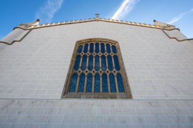 Portekiz 'in Alentejo kentindeki Evora şehrindeki St. Francis Kilisesi veya Igreja de Sao Francisco.
