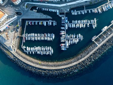 Angra do Heroismo Yat Limanı, Terceira, Portekiz.