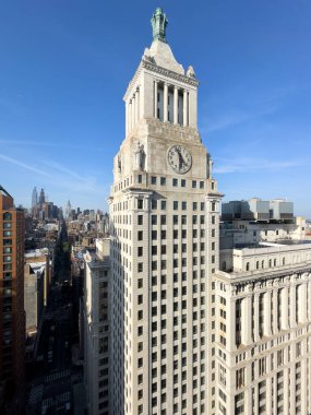 New York City - May 21, 2024: Consolidated Edison Building at 4 Irving Place in the Gramercy neighborhood of Manhattan, New York City. clipart