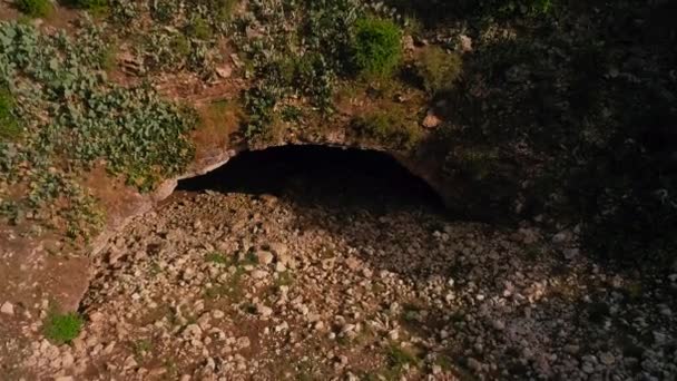 Primer Plano Cueva Austin Texas — Vídeos de Stock