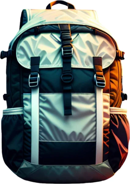 探险用的露营背包 — 图库矢量图片