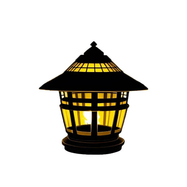 露营或装饰用的灯笼 — 图库矢量图片