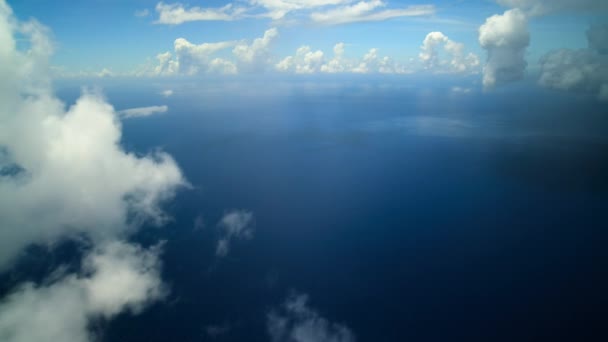 メキシコ太平洋岸のカリフォルニア湾の空中ビュー — ストック動画