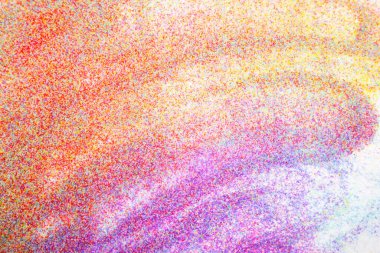 Canlı spektrumlu renkli toz bulutu. Soyut arkaplan