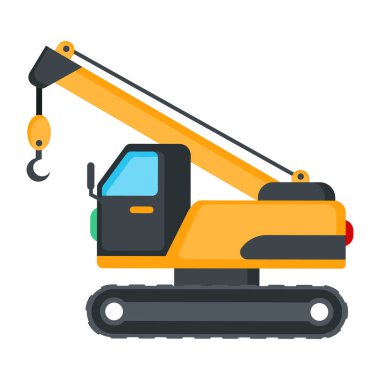 Kazıcının kullanışlı düz vektör tasarımı