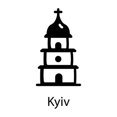 Kyiv 'in karalama tarzı simgesi 