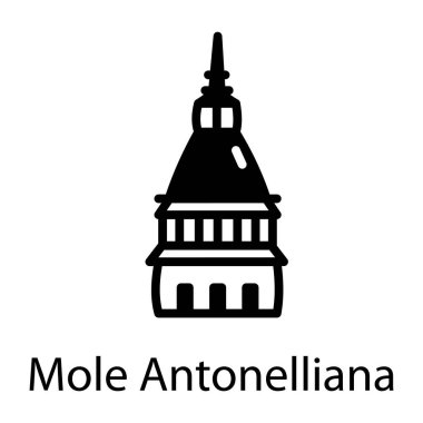 Köstebek Antonelliana 'nın kusurlu bir simgesi. 