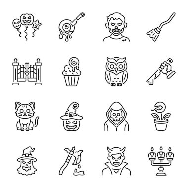 Doğrusal Biçim Lanetli Simgelerin Koleksiyonu 