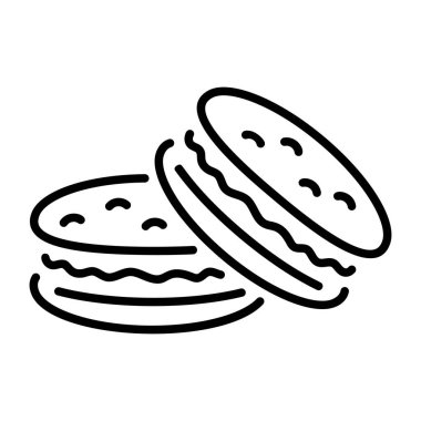 Dorayaki 'nin satır biçimi simgesi 