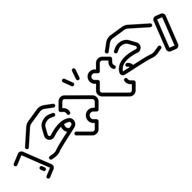 İşbirliğinin bir satır biçimi simgesi