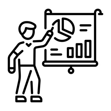 İş koçluğunun doğrusal bir simgesi