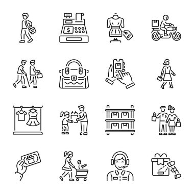 Doğrusal Biçim Simgeleri Paketi 