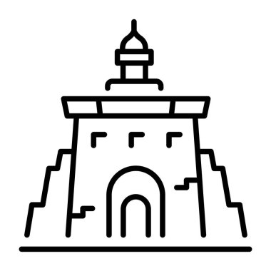 Büyük Zimbabwe 'yi temsil eden doğrusal bir simge