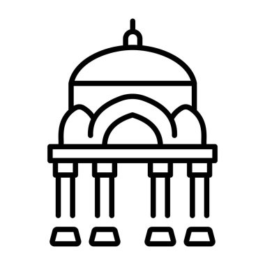 Jaisalmer kalesini gösteren satır biçimi simgesi