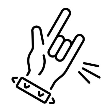 Kayayı gösteren bir satır biçimi simgesi