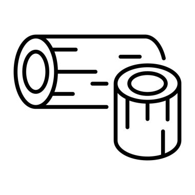 Günlük kaydı tasvir eden bir taslak biçim simgesi