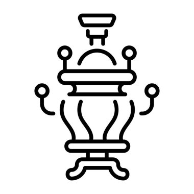 Semaveri temsil eden doğrusal bir simge  