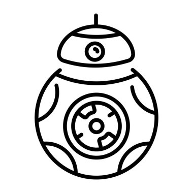 Casus kamerayı gösteren bir satır biçimi simgesi