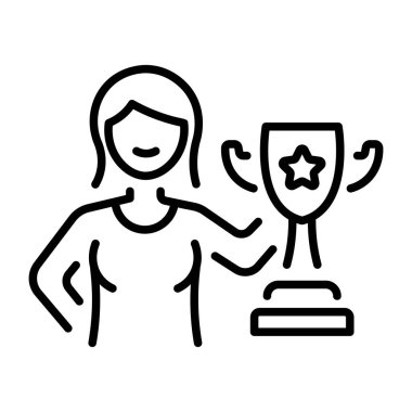 Kupa tutan bir satır biçimi simgesi