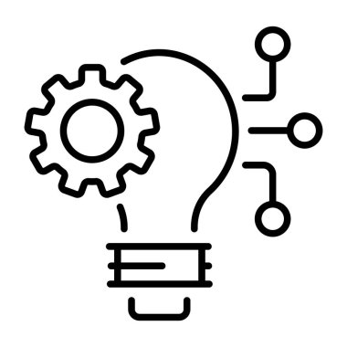 Yeniliği tasvir eden bir taslak biçim simgesi