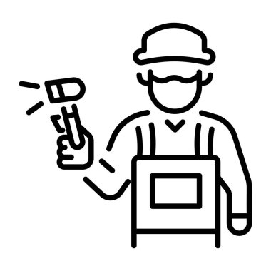 Tarayıcı gösteren bir satır biçimi simgesi