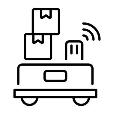 Ag v kaldırmayı gösteren bir taslak biçim simgesi 