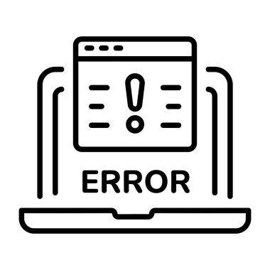 Bağlantı hatasını gösteren bir taslak biçim simgesi