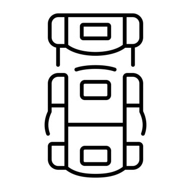 Sürüngen tahtasını tasvir eden bir satır biçimi simgesi