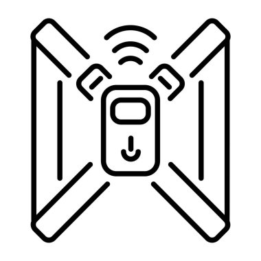 Sensör duruşu izleyicisini gösteren doğrusal bir simge