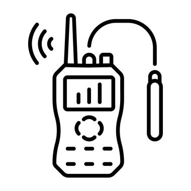 Voltaj metre aracını temsil eden doğrusal bir simge