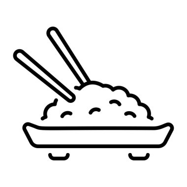 Mısırlı besinleri temsil eden doğrusal bir simge