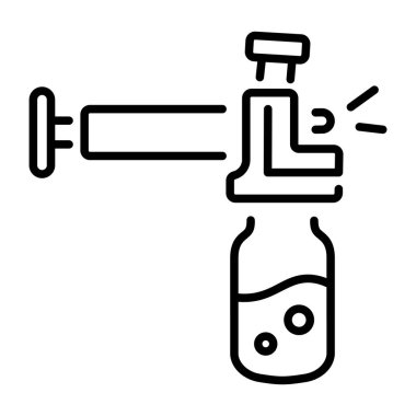 Yağ örneklerini gösteren bir satır biçimi simgesi
