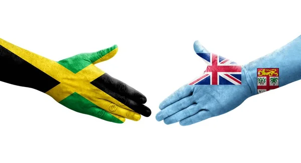 자메이카 의기를 손으로 격리되어 — 스톡 사진