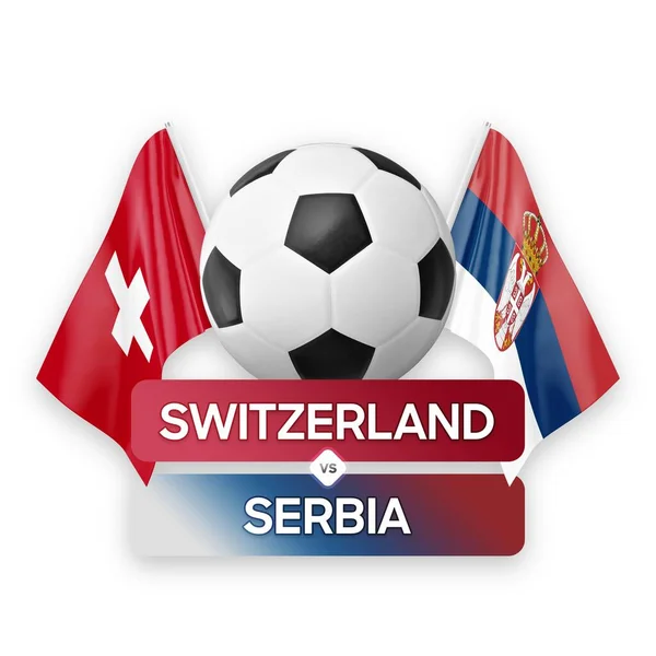stock image Switzerland vs Senegal national teams soccer football match competition concept.