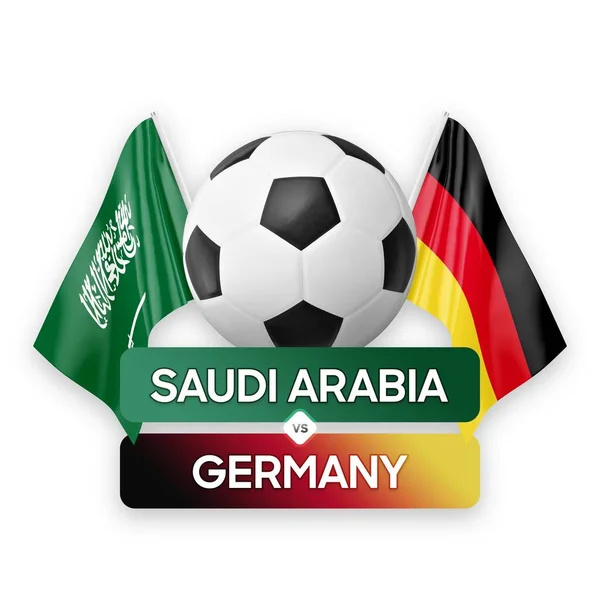 Fußball Länderspiel Saudi Arabien Deutschland — Stockfoto