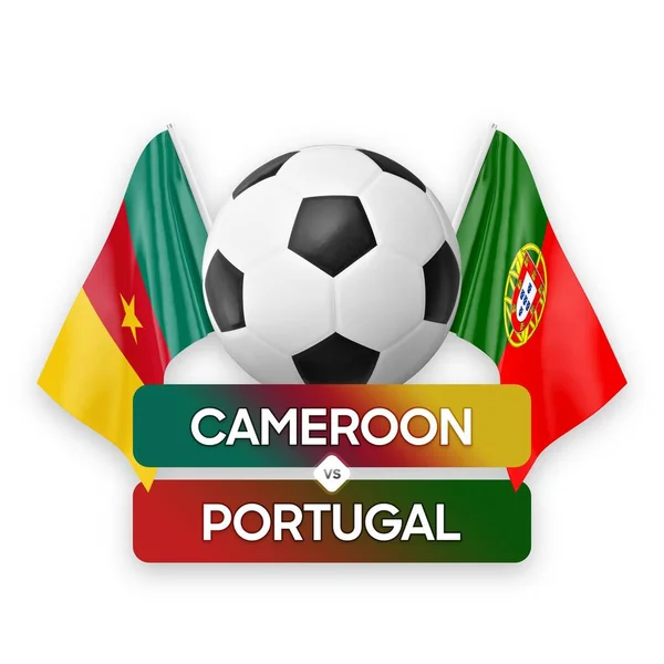 Fußball Länderspiel Kamerun Portugal — Stockfoto