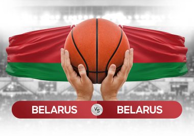 Belarus, Belarus 'a karşı milli basketbol takımları basketbol topu yarışma kupası konsepti