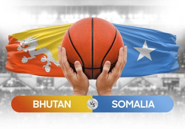 Butan, Somali milli basketbol takımlarına karşı basketbol topu yarışma kupası konsepti