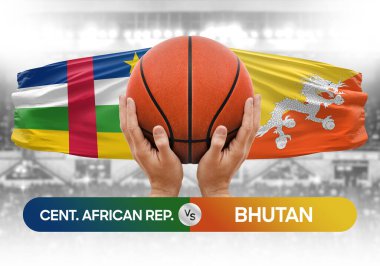 Orta Afrika Cumhuriyeti Bhutan Millî Basketbol Takımı basketbol topu yarışma kupası konseptine karşı