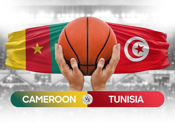 Камерун против сборной Туниса по баскетболу